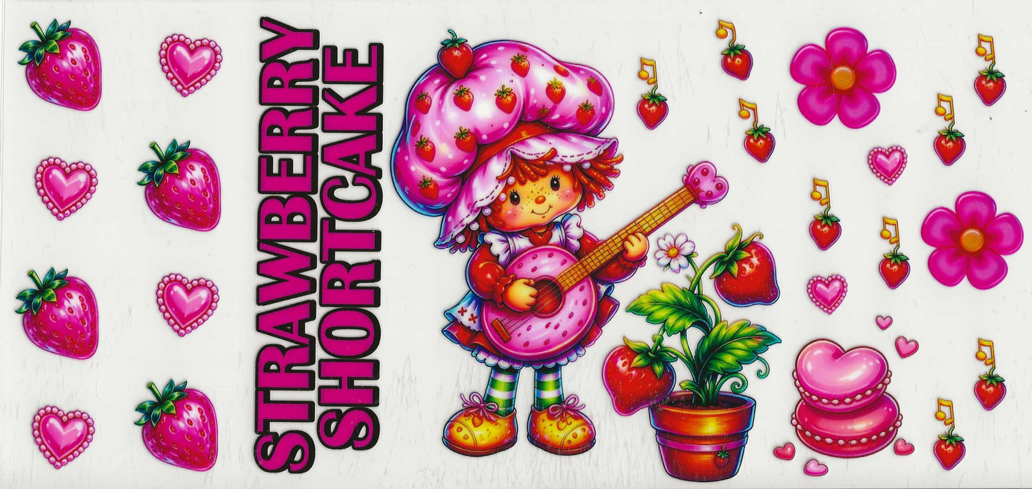 Strawberry Shortcake 20 - Playing a guitar