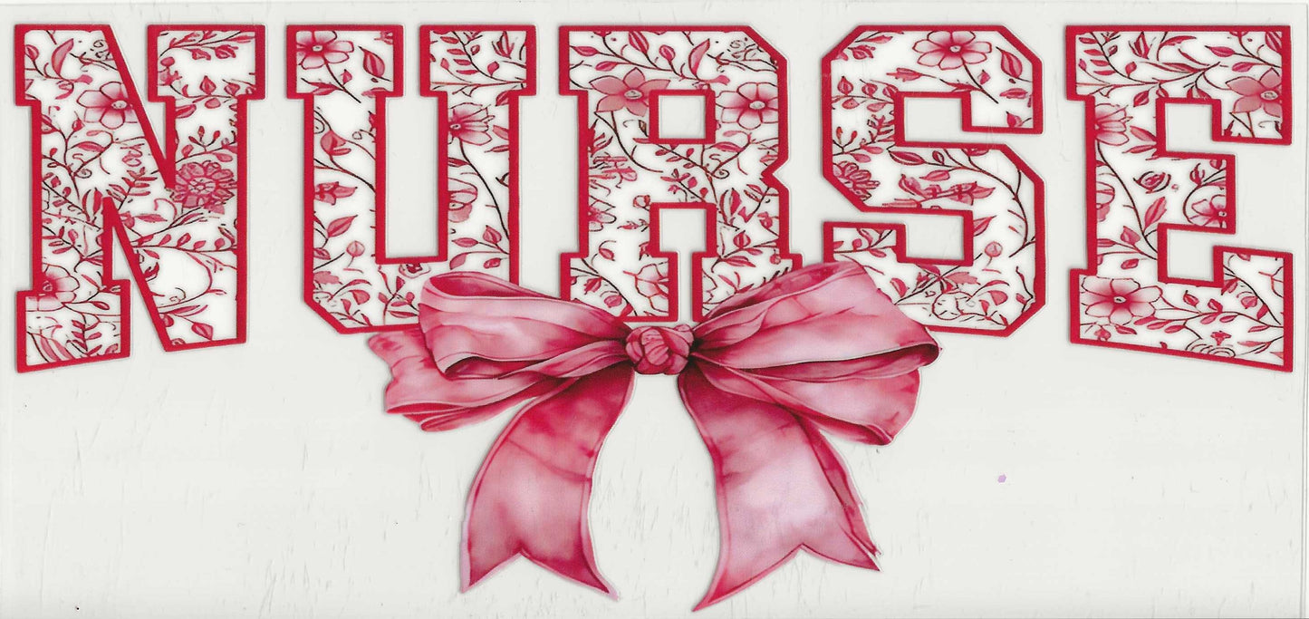 Occupation 46 - Nurse Red bow (22)