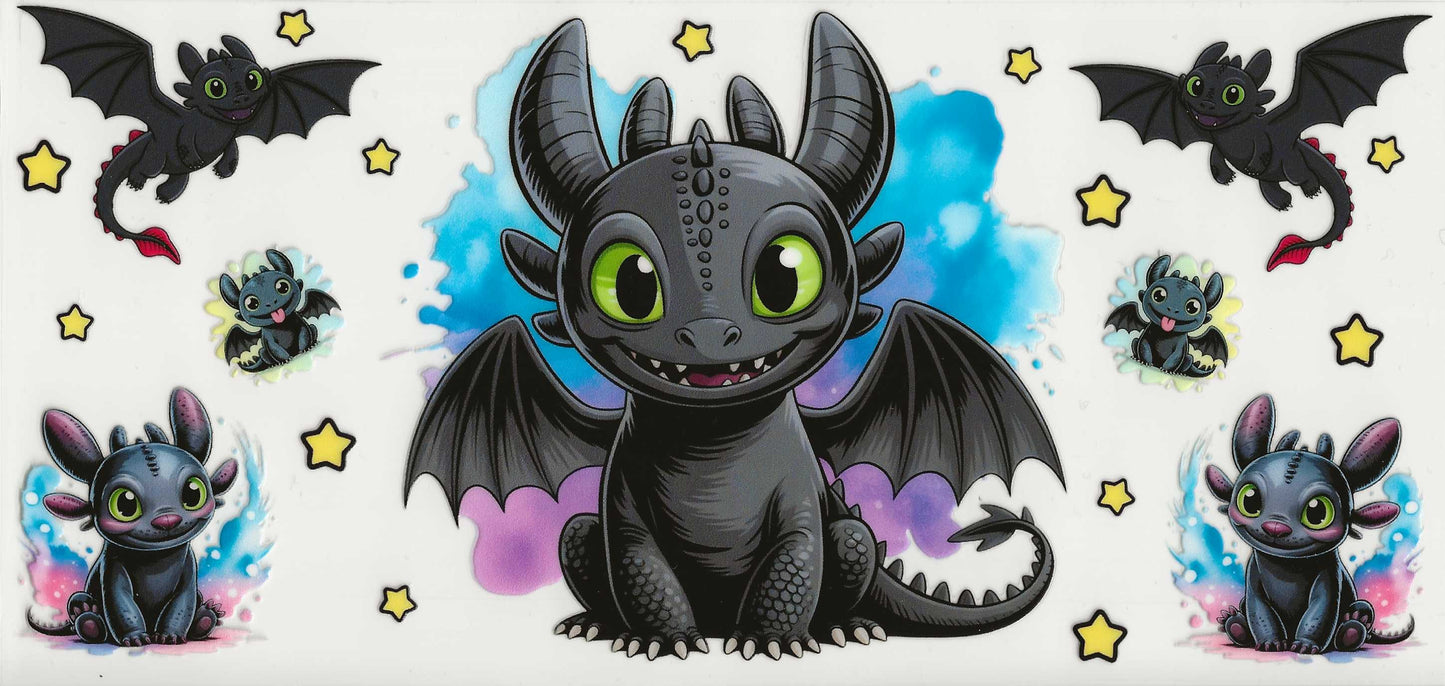 How to Train a Dragon 09 - Cartoon Toothless