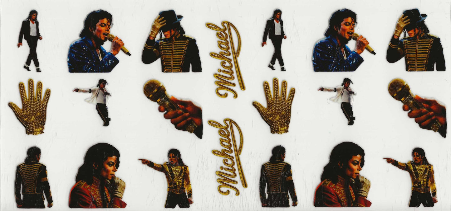 Singer - MJ Micheal gold glove