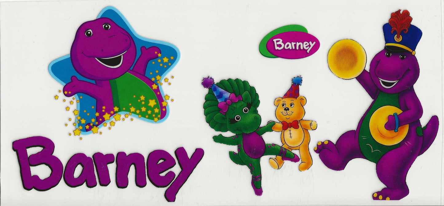Barney 02 - Barney playing symbols with band hat