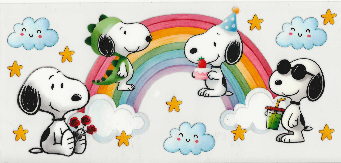 Snoopy 04 - Snoopy rainbow