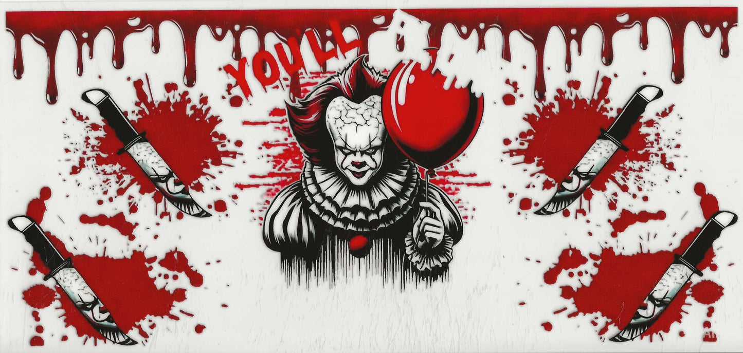 Horror - IT Clown holding balloon (46)