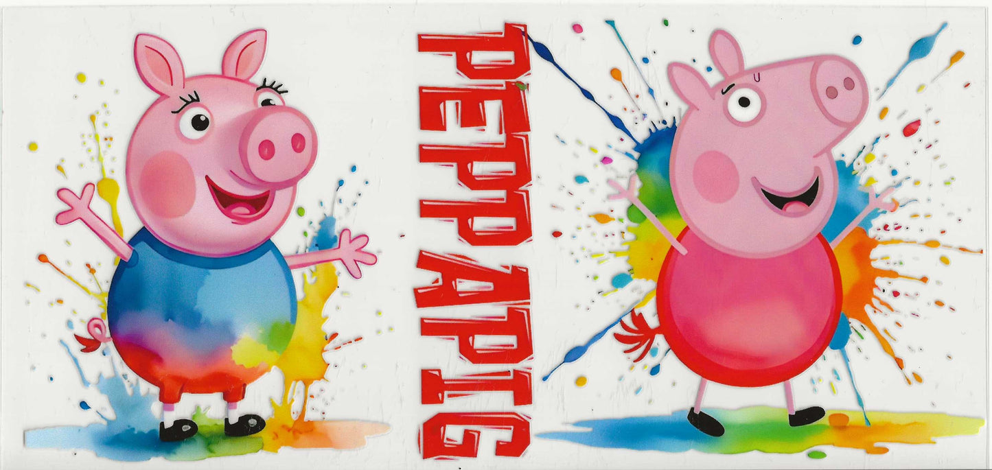 Peppa Pig 07 - Peppa Pig name down the middle
