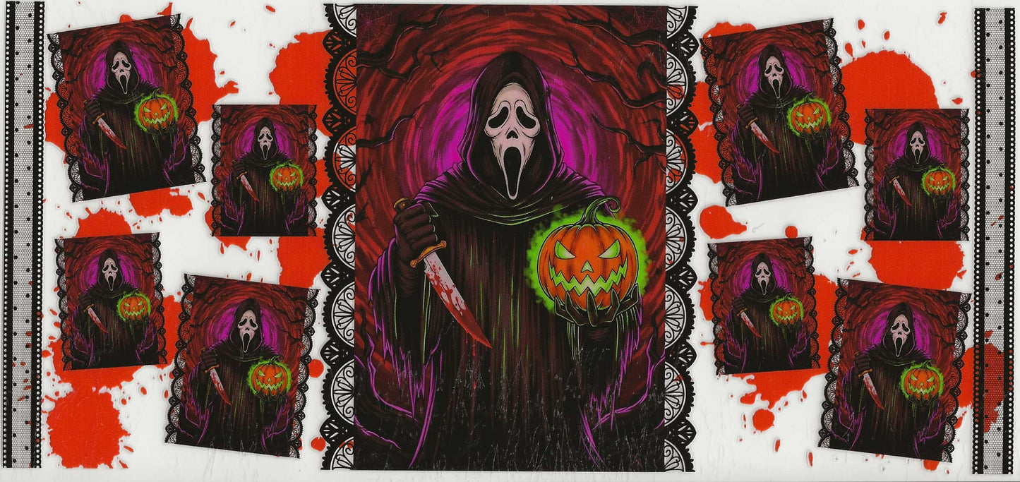 Horror - Ghostface holding pumpkin (53)