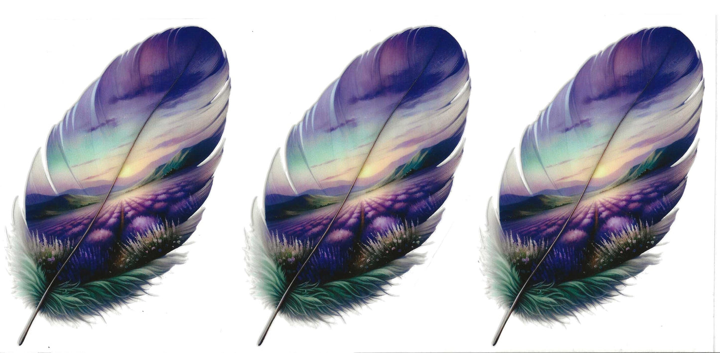 Feather05 - Purple field