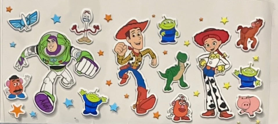 Toy Story (Buzz and Woody running) - 089