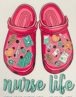Nurse Life Crocks (small) - 065