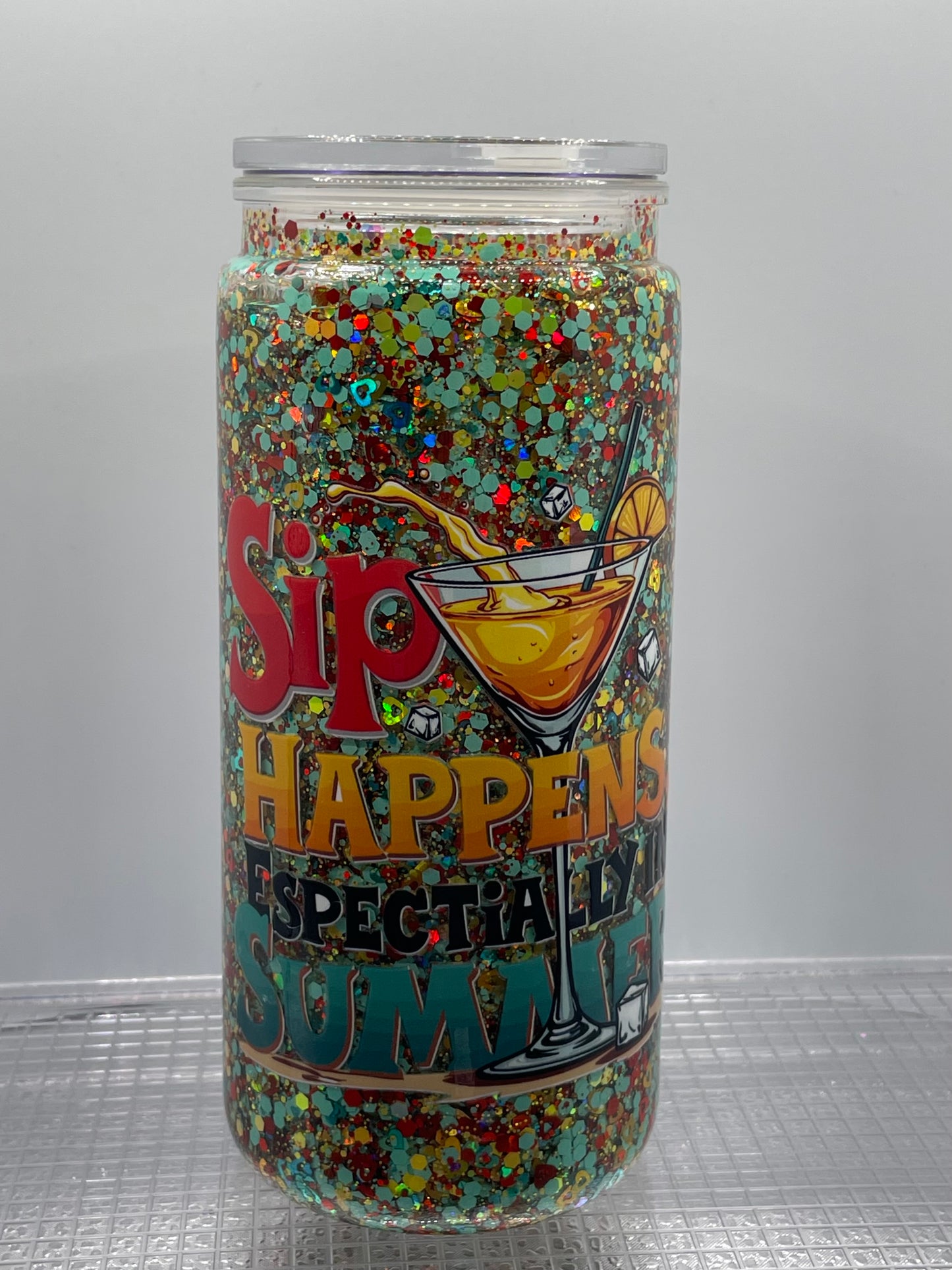 Sun Sand and Sangria 20oz Acrylic Tumbler