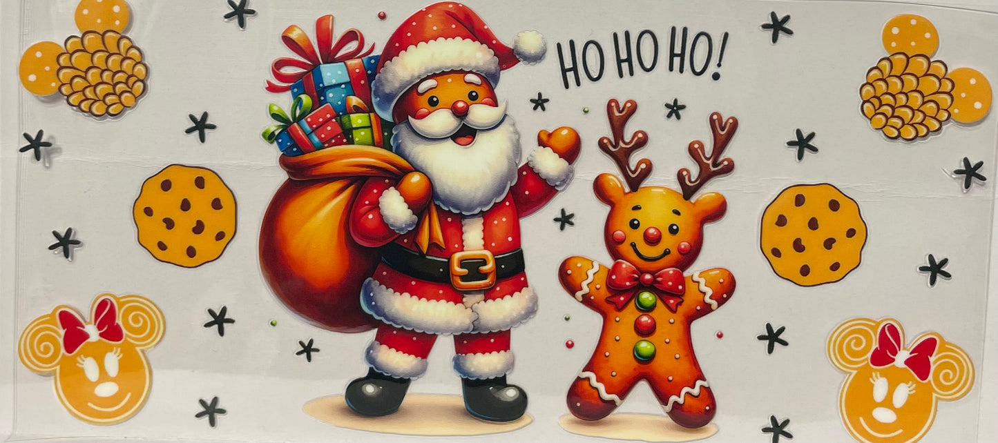 C13 - Santa Clause with Gingerbread Reindeer