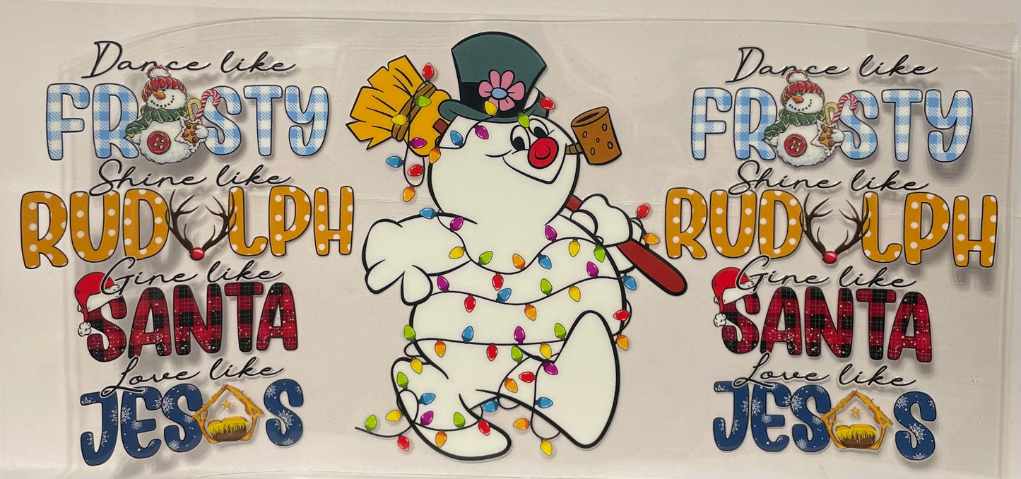 C41 - Frosty, Rudolph, Santa, Jesus