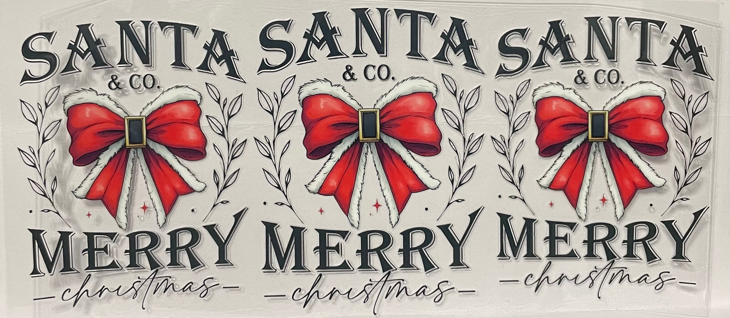 C62 - Santa & Co. Merry Christmas