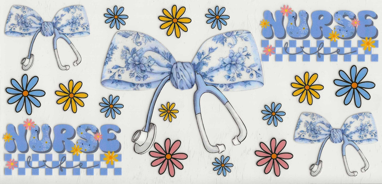Occupation 46 - Nurse (Baby Blue bow) (13)
