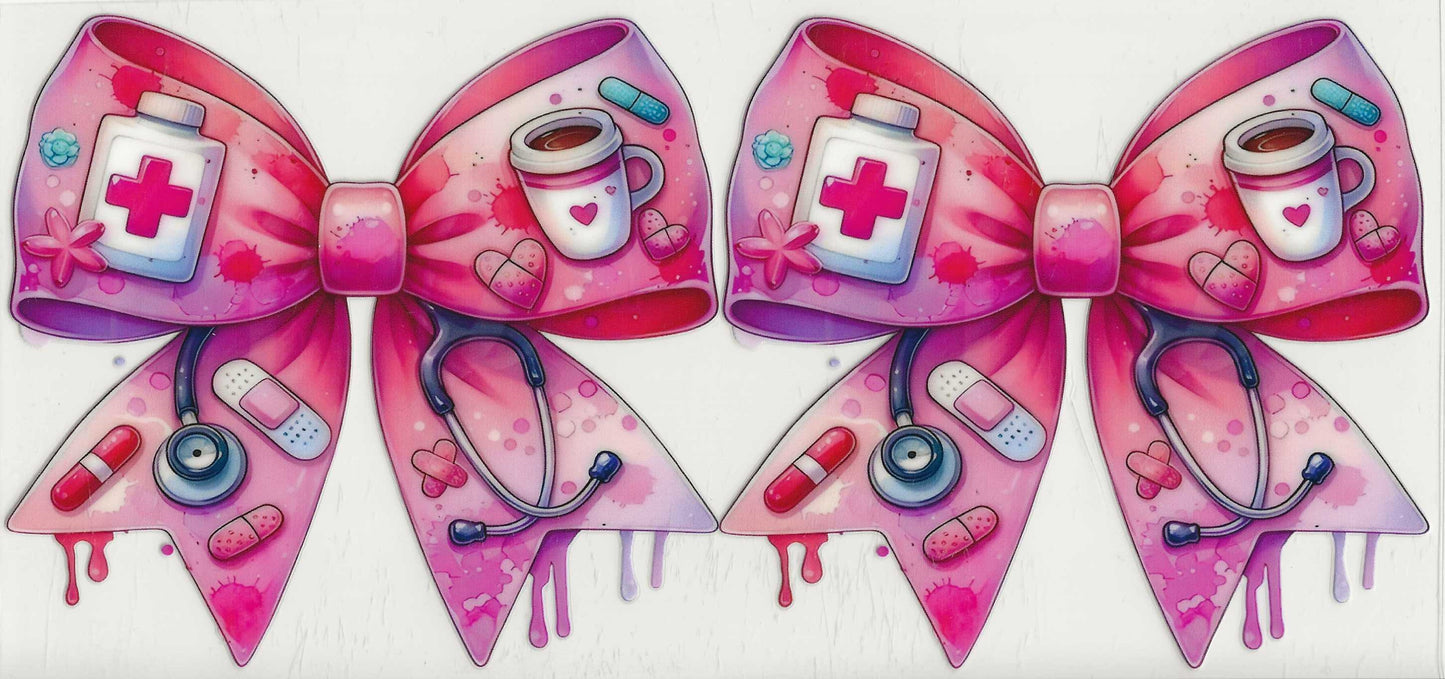 Occupation 46 - Nurse pink bows (16)