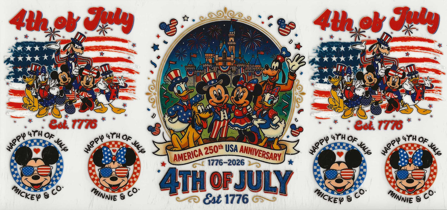 Patriotic 39 - 4th of July America 250th USA Anniversary