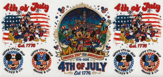 Patriotic 39 - 4th of July America 250th USA Anniversary