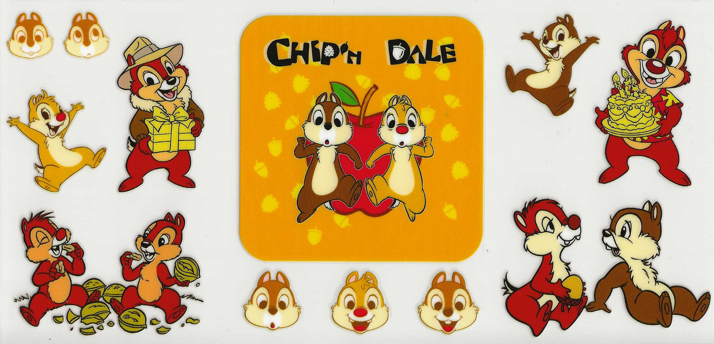Chip 'N Dale 08 - Running with Apple behind them