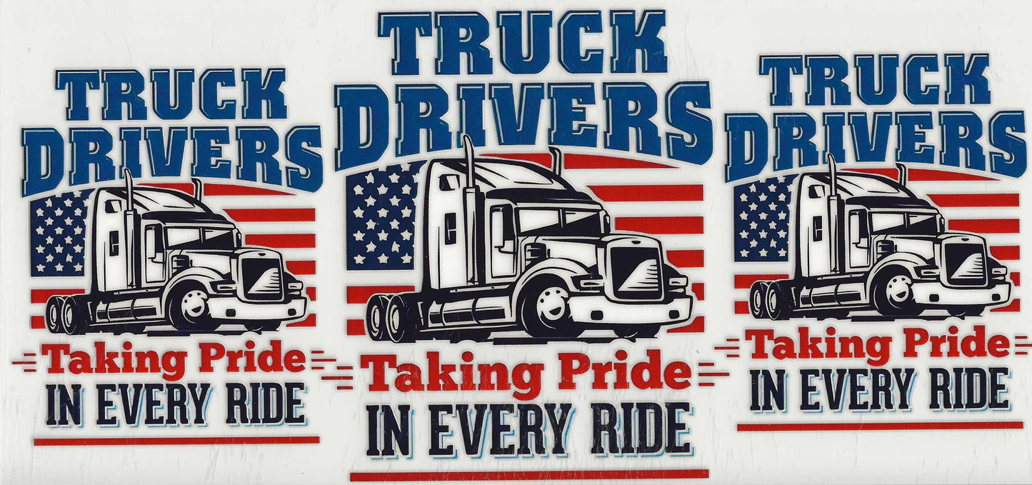 Occupation 54 - Truck Driver taking pride in every ride (4)