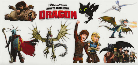 How to Train a Dragon 06 - Green dragon with armor