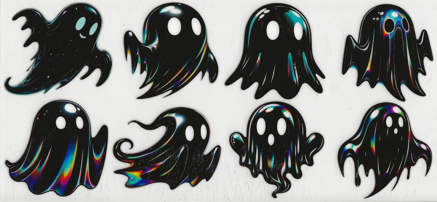 Halloween - (9) Black Ghosts