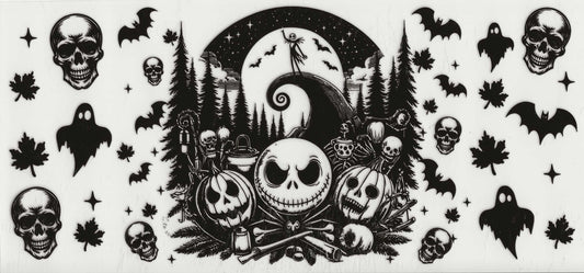 Halloween - (10) Jack and pumpkins
