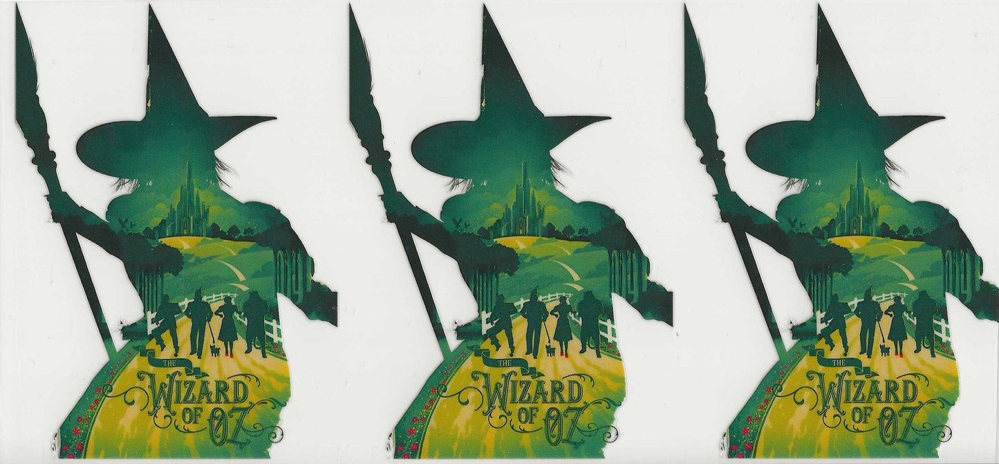 The Wizard of Oz 02 - Green Witch outline