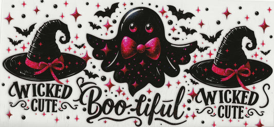Halloween - (14) Black Ghost and Witch Hat