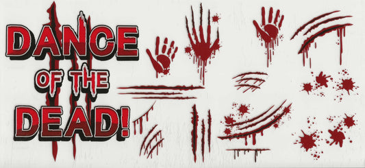 Horror blood splatter - Dance of the Dead