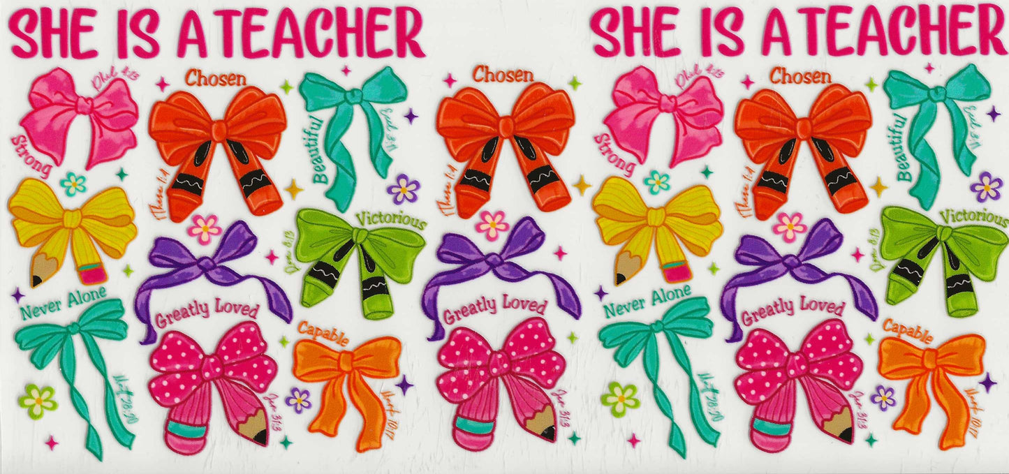 Occupation 53 - She is a Teacher (2)