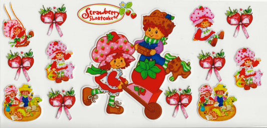 Strawberry Shortcake 18 - Wheel Barrel with enter tubes on the sides.
