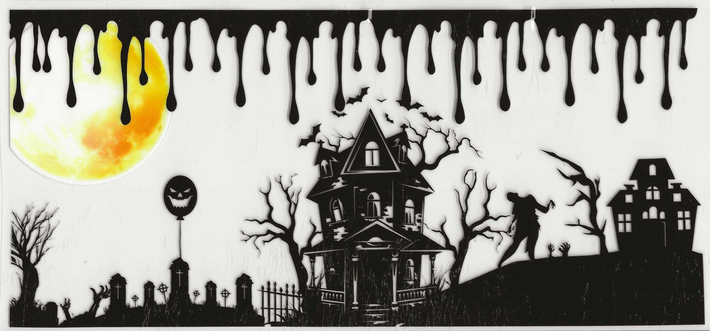 Horror - Scary house, zombie, black drip (6)