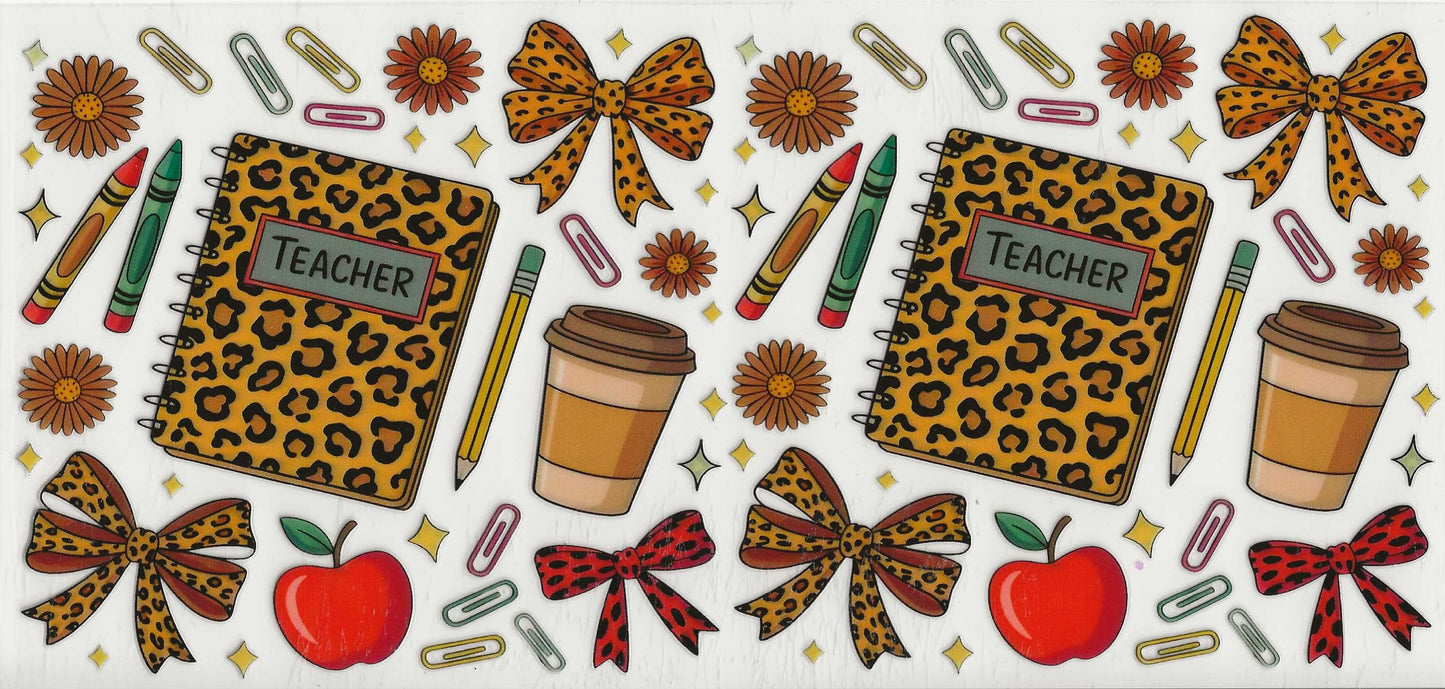 Occupation 53 - Teacher book in cheetah print (23)