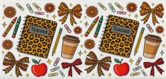 Occupation 53 - Teacher book in cheetah print (23)