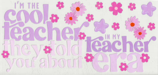 Occupation 53 - I'm the cool teacher they told you about (purple) (25)