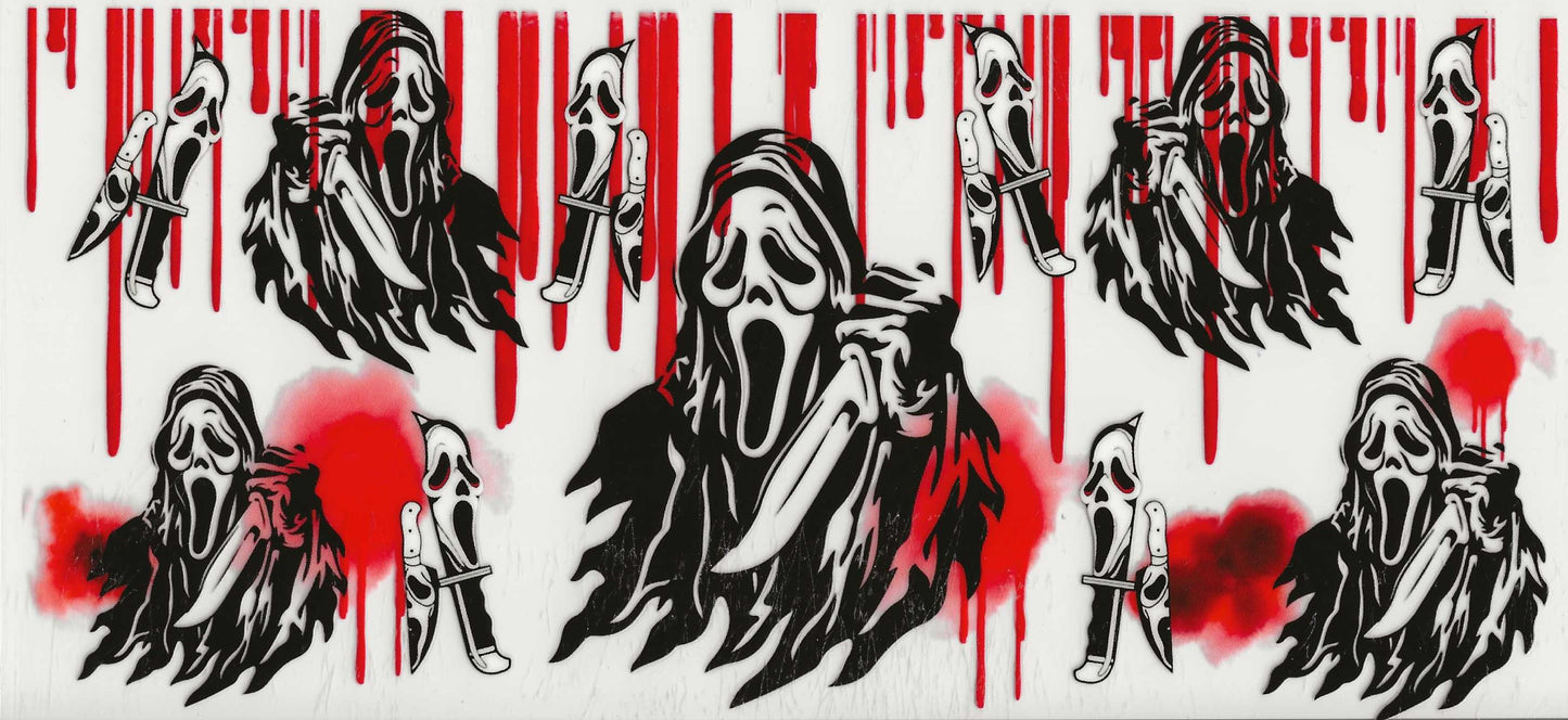 Horror - Ghostface with red drip (23)