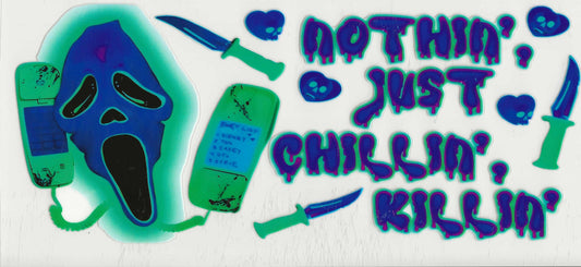 Horror - Nothin just Chillin (blue/green) (27)