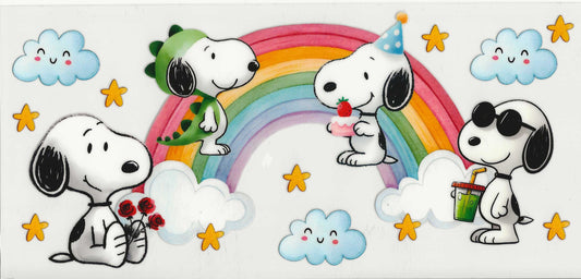 Snoopy 04 - Snoopy rainbow