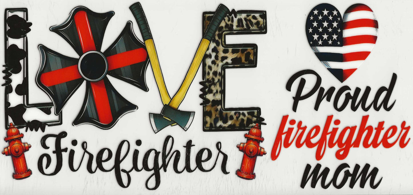 Occupation 63 - Proud Fire Fighter Mom (4)