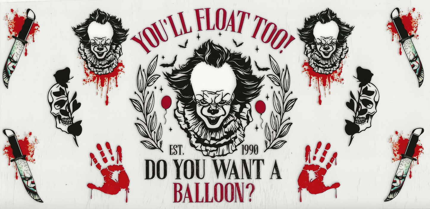 Horror - IT clown "Do you want a balloon?" (36)