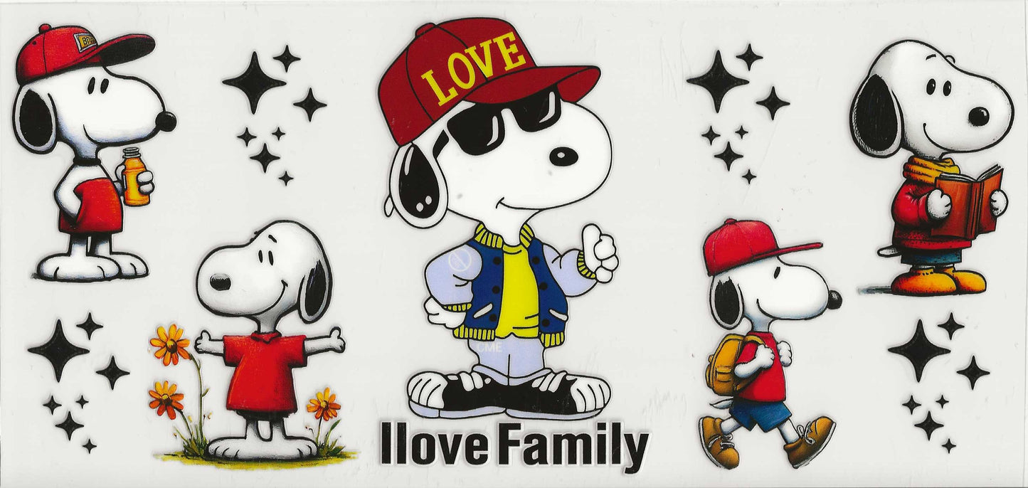 Snoopy 15 - I Love Family