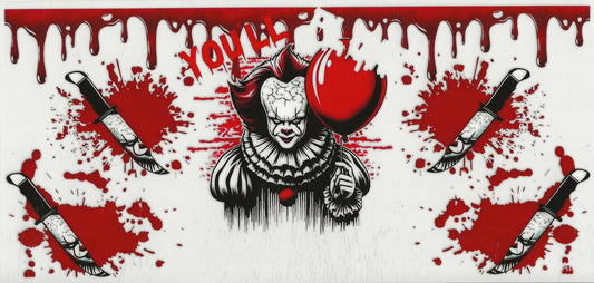 Horror - IT Clown holding balloon (46)