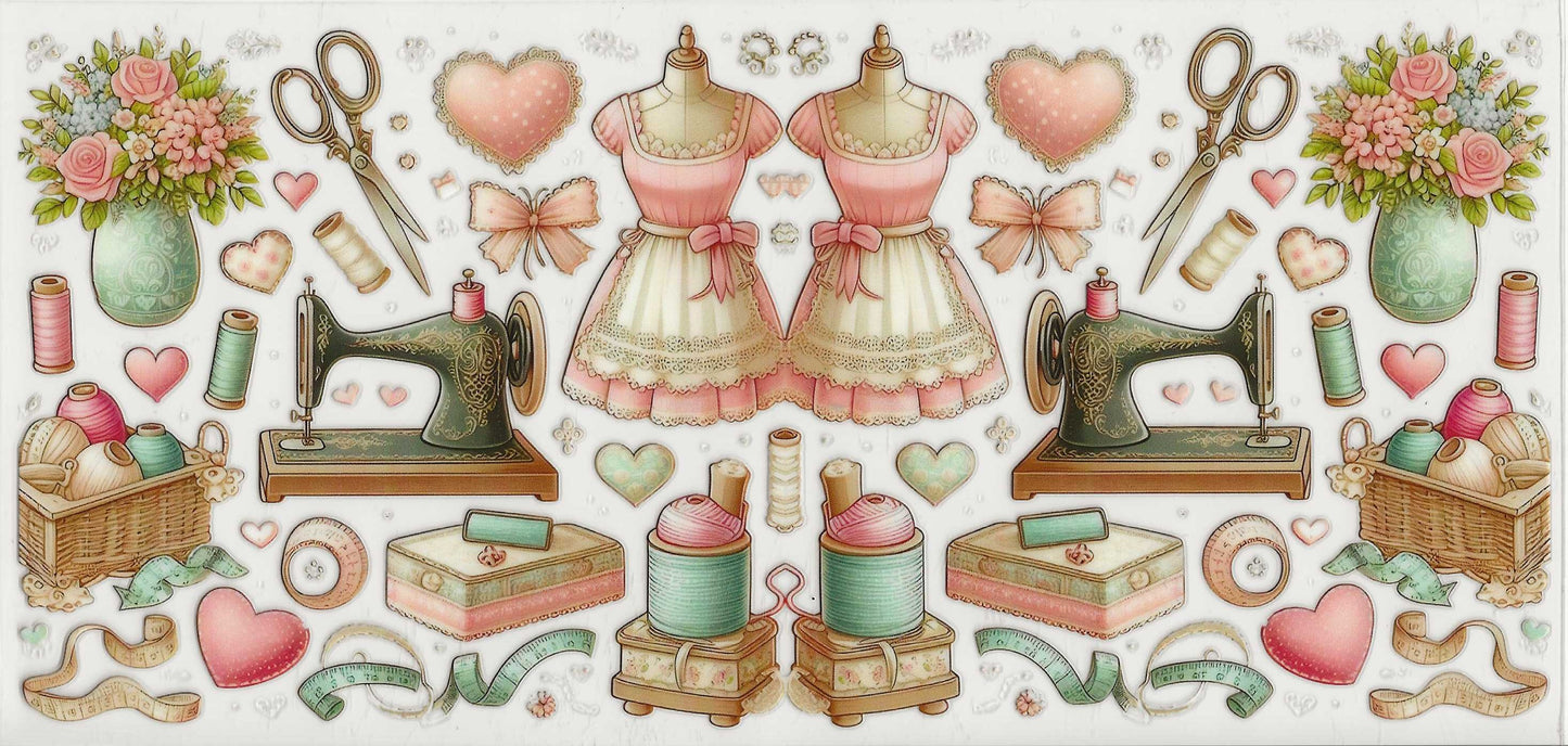 Occupation 13 - Sewing (4) machine, dress