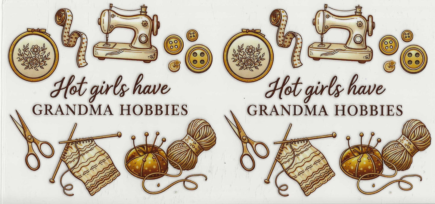 Occupation 13 - Sewing (6) Hot Girls have Grandma Hobbies