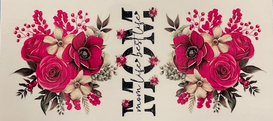 Mom life best life (violet flowers) - 119