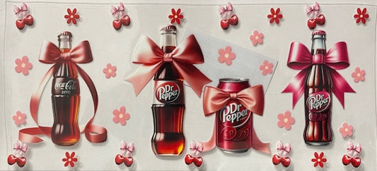 Dr. Pepper with bows - 075
