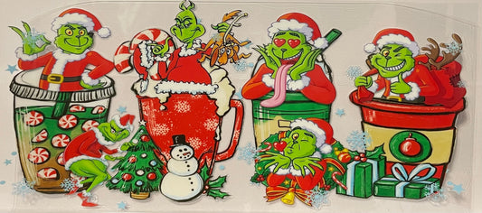 C35 - Grinch in Coffee Cups