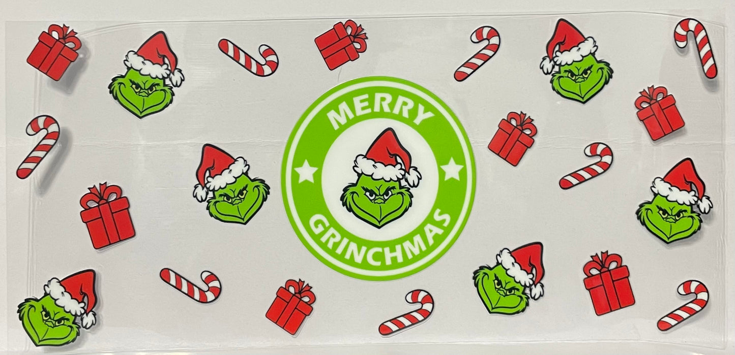 C51 - Merry Grinchmas (Starbuck logo look)
