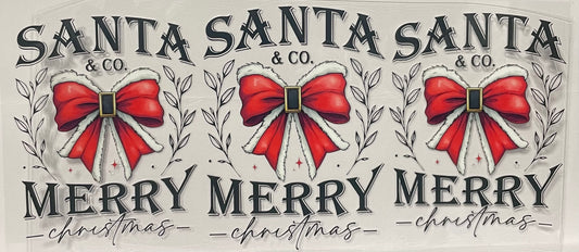 C62 - Santa & Co. Merry Christmas