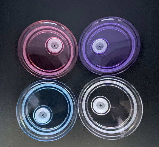 Transparent Colored Lids