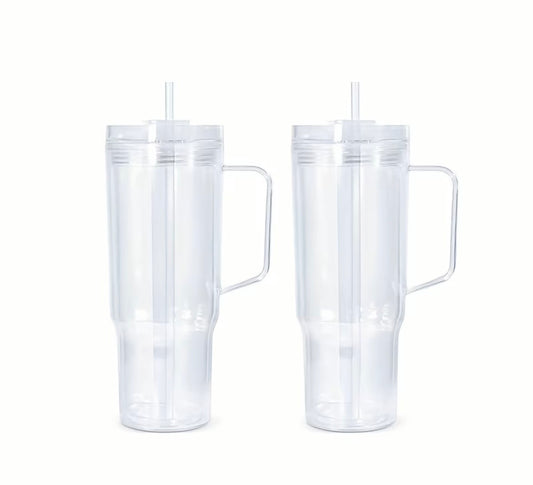 40 oz Snow globe Tumbler